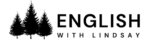 Logo English with Lindsay